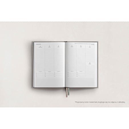 AKADEMICKI PLANNER KSIĄŻKOWY. Floral Vintage