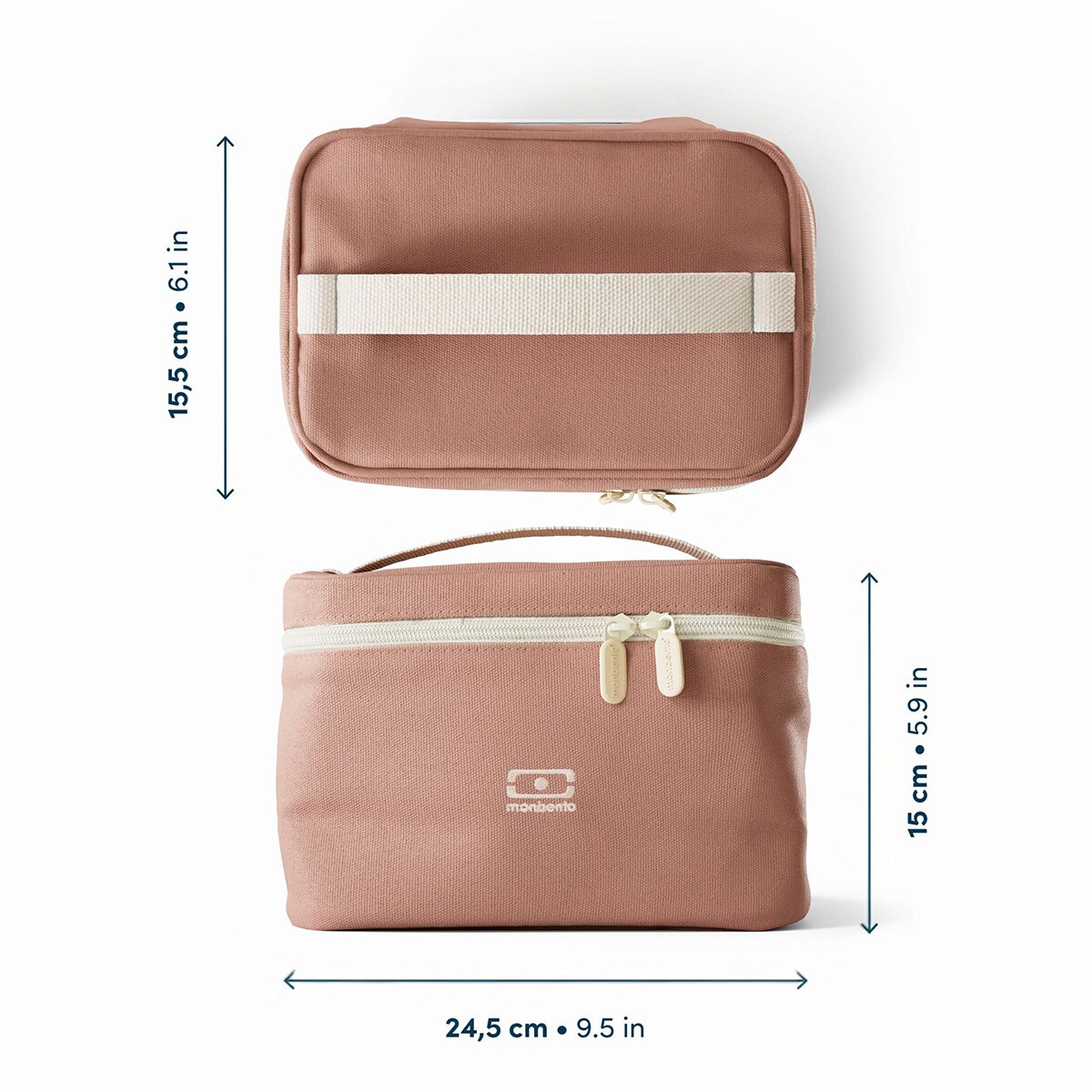 Monbento Arctic torba termiczna na lunch 5L Pink Moka