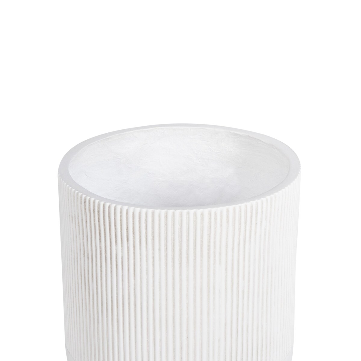 Doniczka na nóżkach 35 x 35 x 57 cm beżowa MACLURA