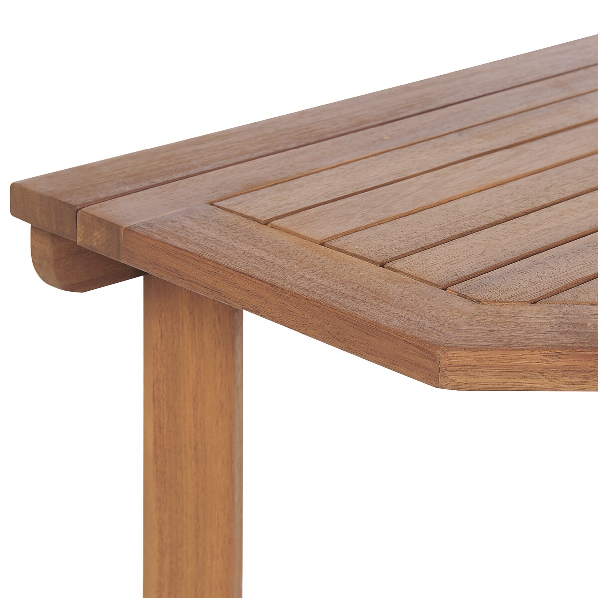 Stolik balkonowy TREIA 110 cm 47 cm Drewno akacjowe Brązowy
