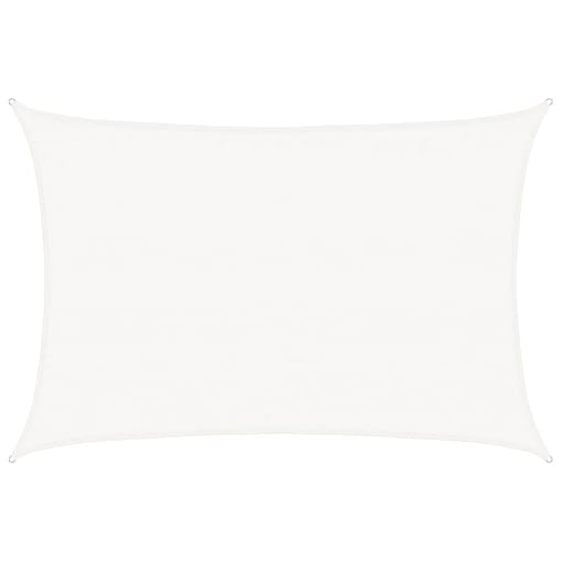 vidaXL Żagiel przeciwsłoneczny, 160 g/m², biały, 3,5x4,5 m, HDPE