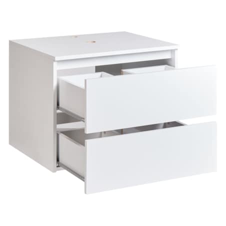 Wisząca szafka pod umywalkę SERRA 60 cm Biały