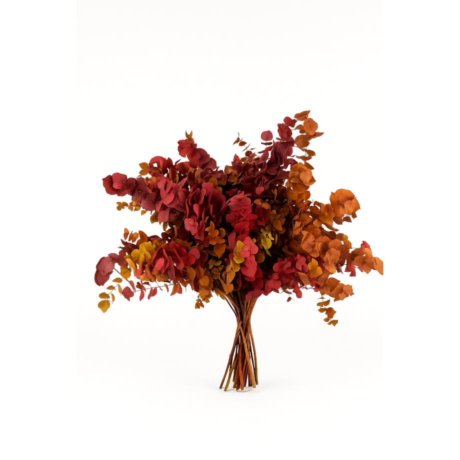 Zestaw eukaliptusów stabilizowanych – bukiet 150 g Wysokość ok. 60 cm