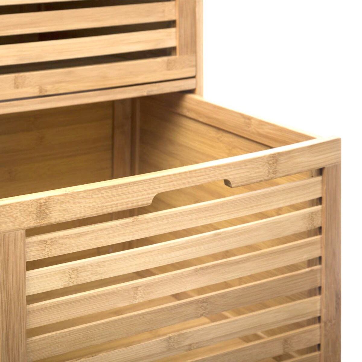 Regał łazienkowy z 3 szufladami BAMBOU, 41 x 93 cm, bambusowy