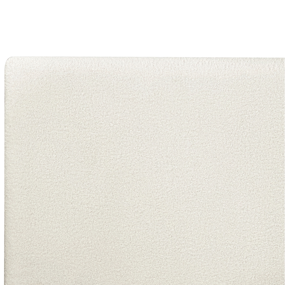 Łóżko LED Boucle ZEN 180 x 200 cm LED Jesion naturalny