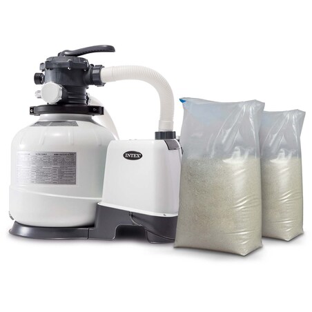 Pompa filtrująca piaskowa Intex 10500 l/h + piasek 50kg