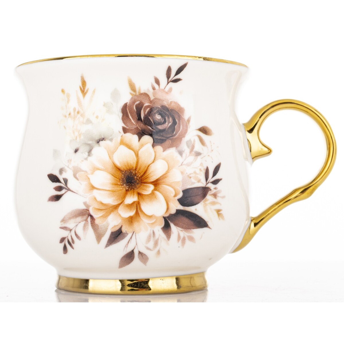 Kubek porcelanowy baryłka 430 ml z pudełkiem 9x13,5x10 cm BALERO-2