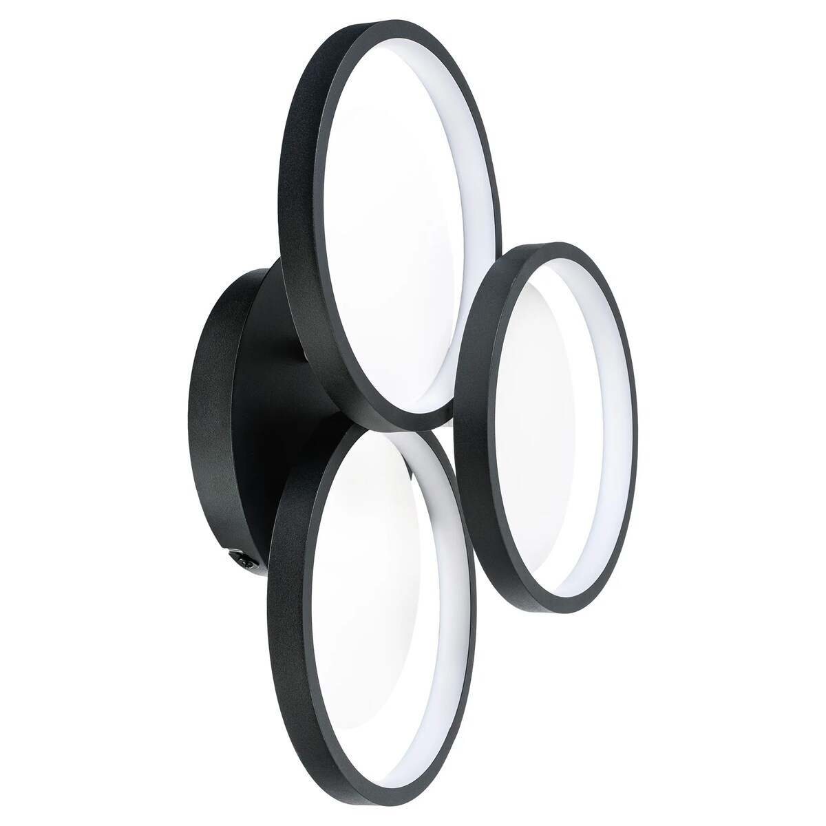Lampa Sufitowa App1919-C Black Led Czarny, Metal, Tworzywo Sztuczne