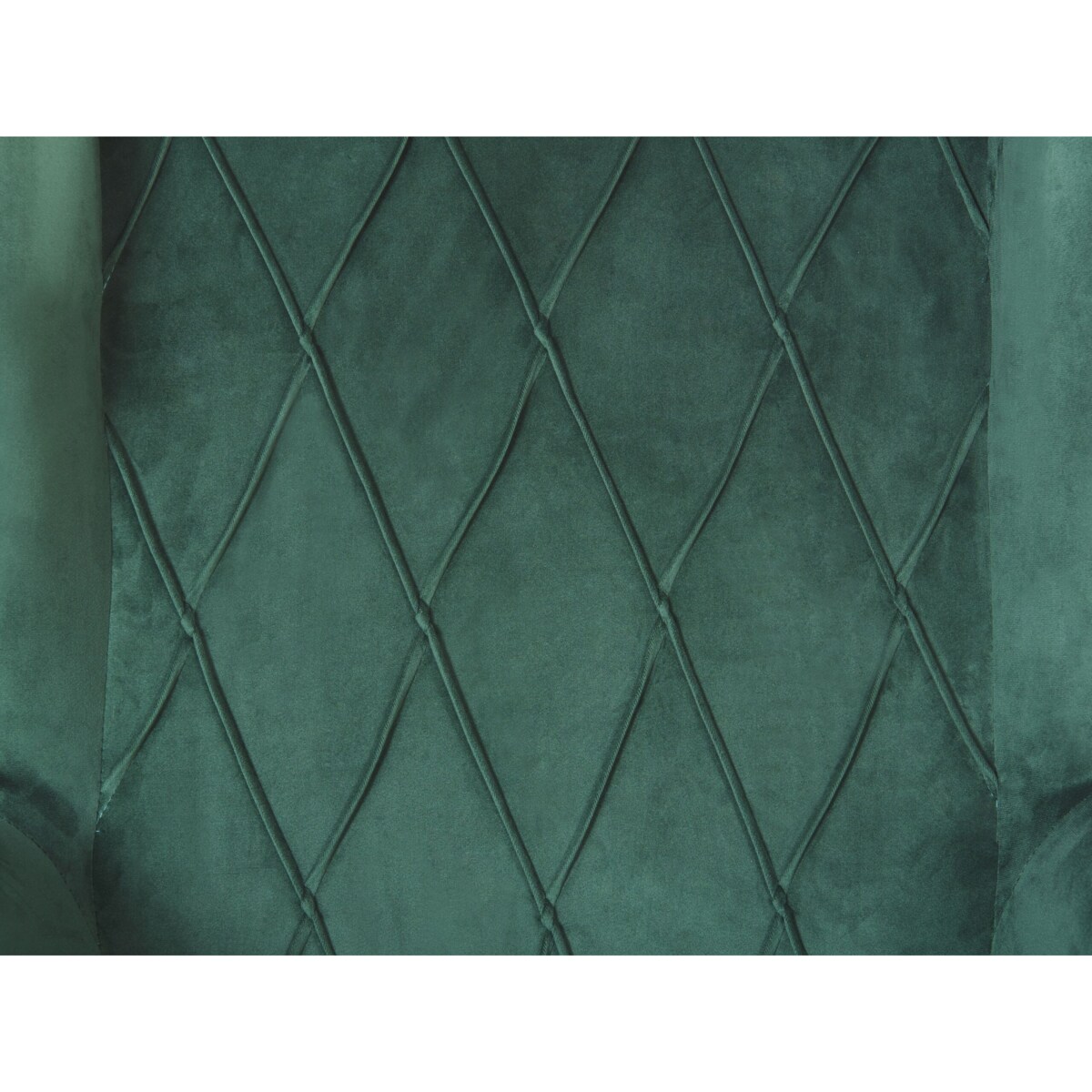 Fotel welurowy z podnóżkiem zielony SANDSET