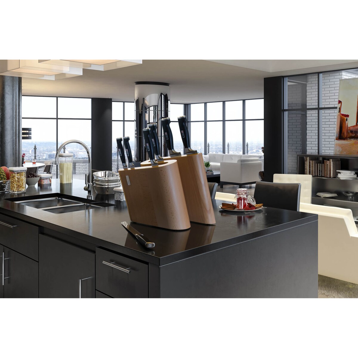 Blok magnetyczny z drewna orzechowego Artelegno Grand Prix