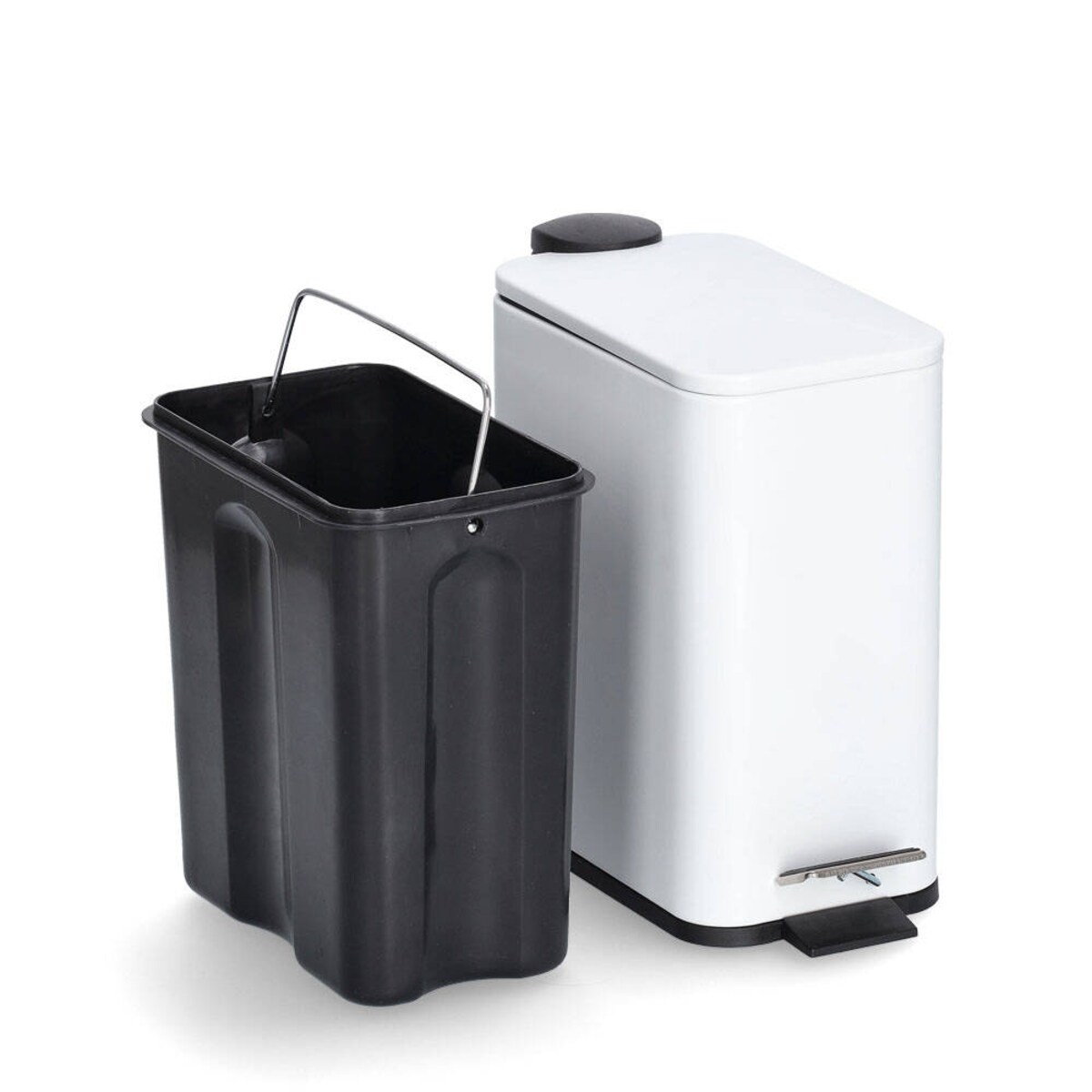 Kosz łazienkowy z pedałem, 5 litrów