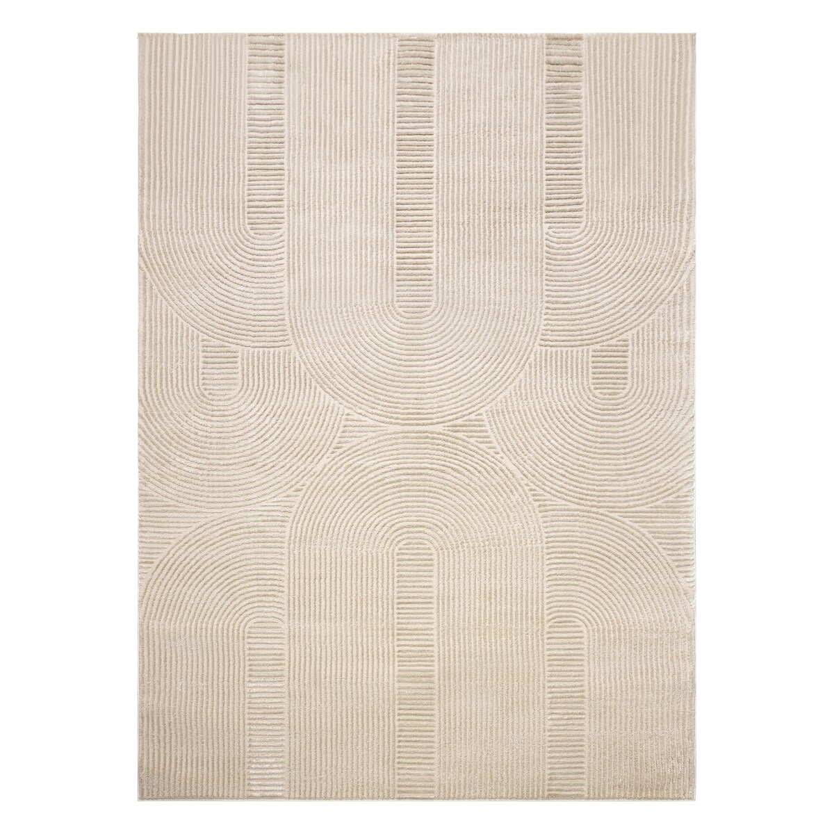 Dywan BALANCE 9086 taupe - Geometryczny, 200x290 cm