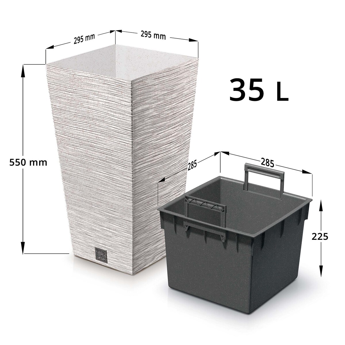 Donica Ogrodowa Do Domu Na Taras Ogród Wysoka 55Cm