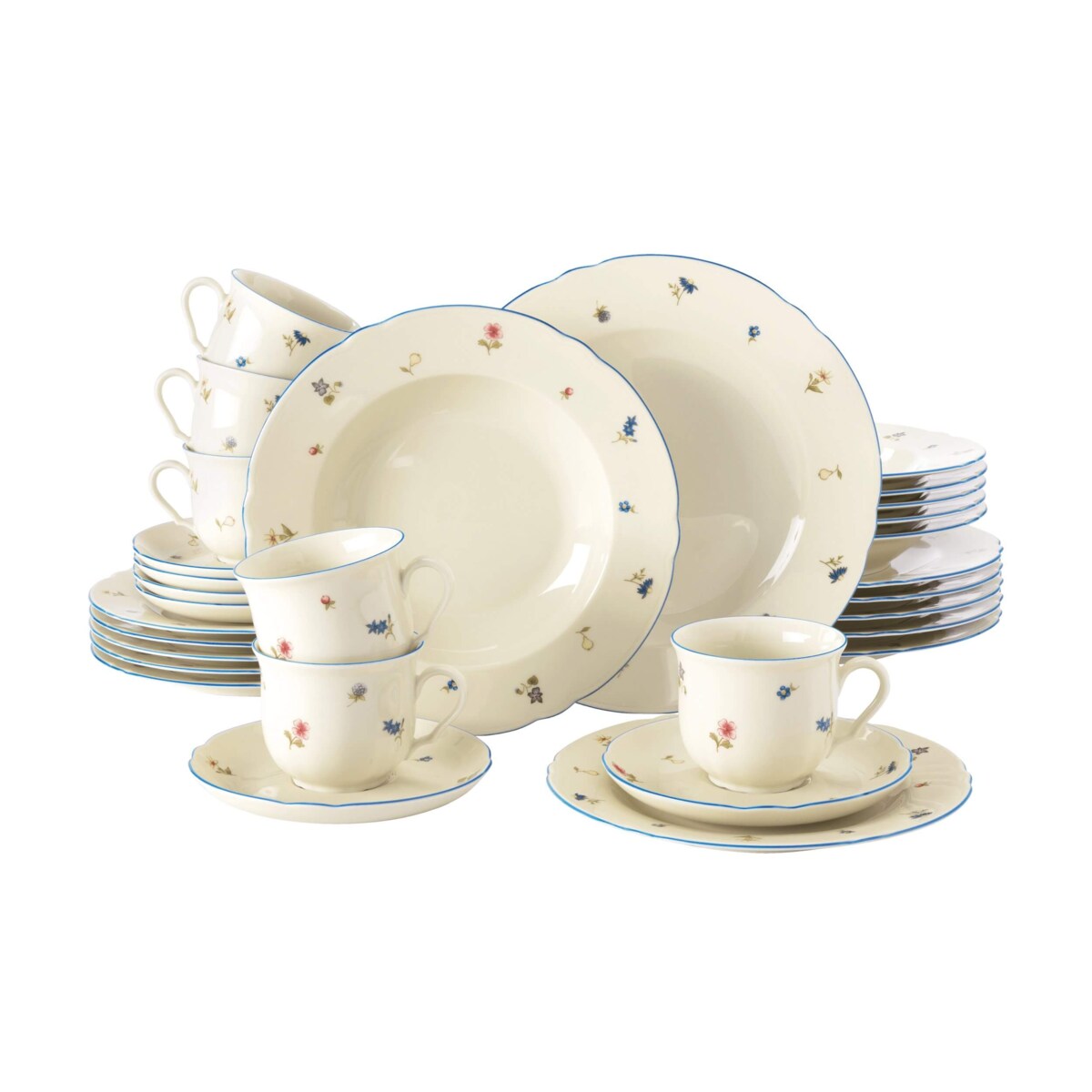 SELTMANN MARIE-LUISE STREUBLUME Komplet zastawy dla 6 osób