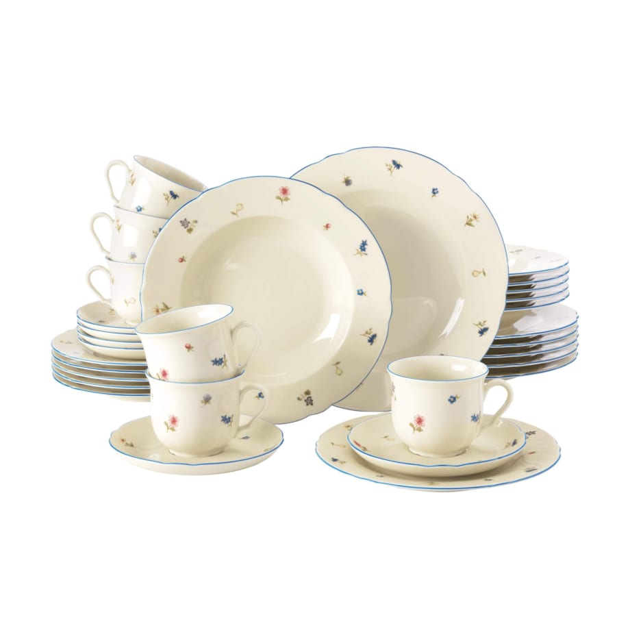 SELTMANN MARIE-LUISE STREUBLUME Komplet zastawy dla 6 osób