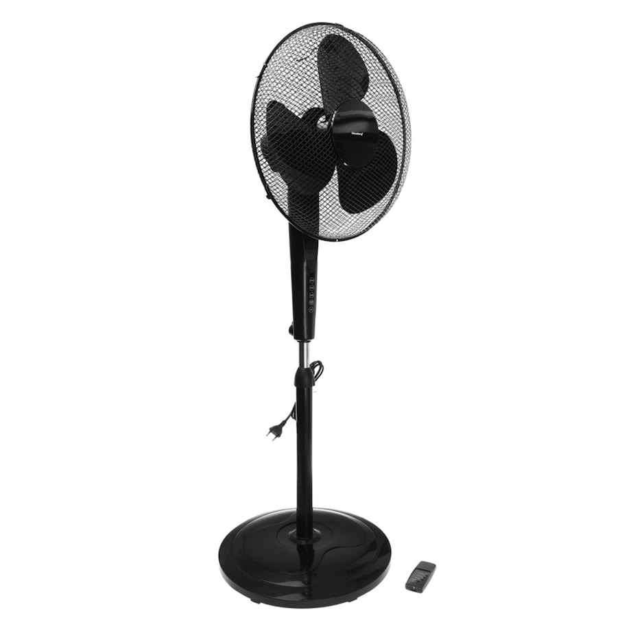 Klausberg wentylator podłogowy z pilotem i timerem 40cm 50w KB7476