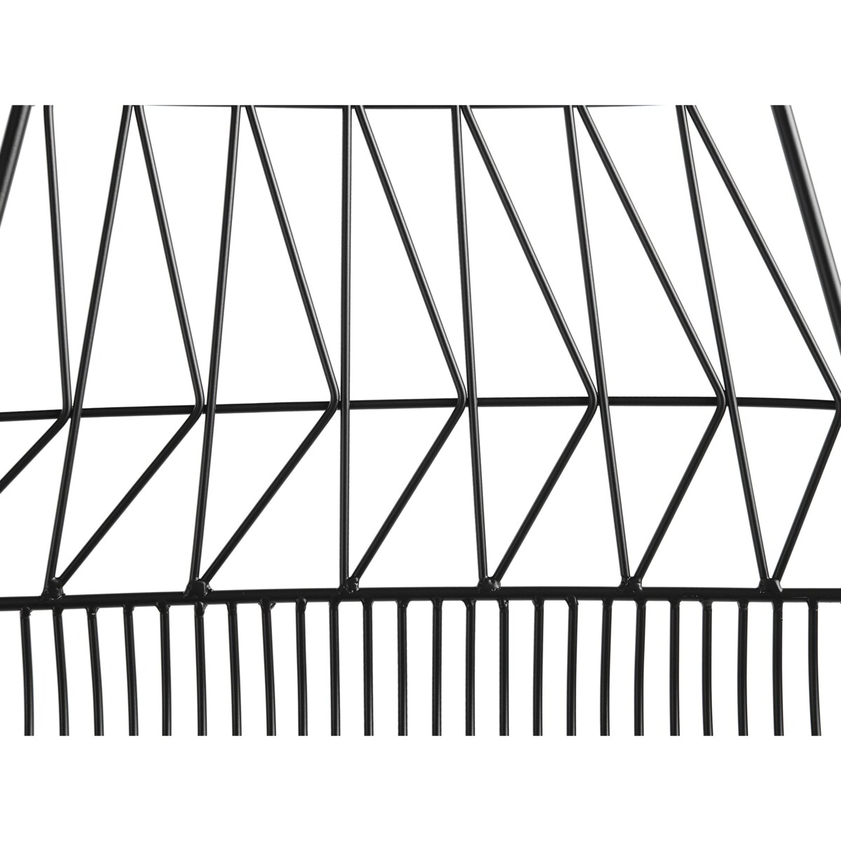 Zestaw 2 krzeseł barowych metalowy czarny PRESTON