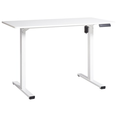 Biurko regulowane elektrycznie TAVARES Biały 120 cm 60 cm