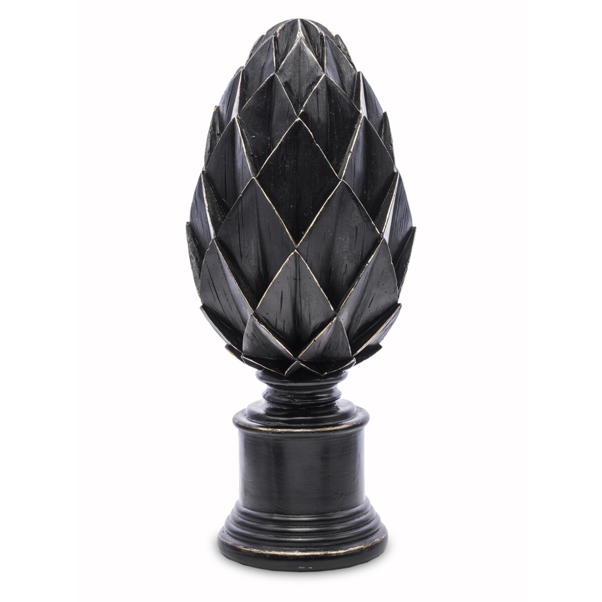 Ozdoba - karczoch 43x16,5x16,5 czarny