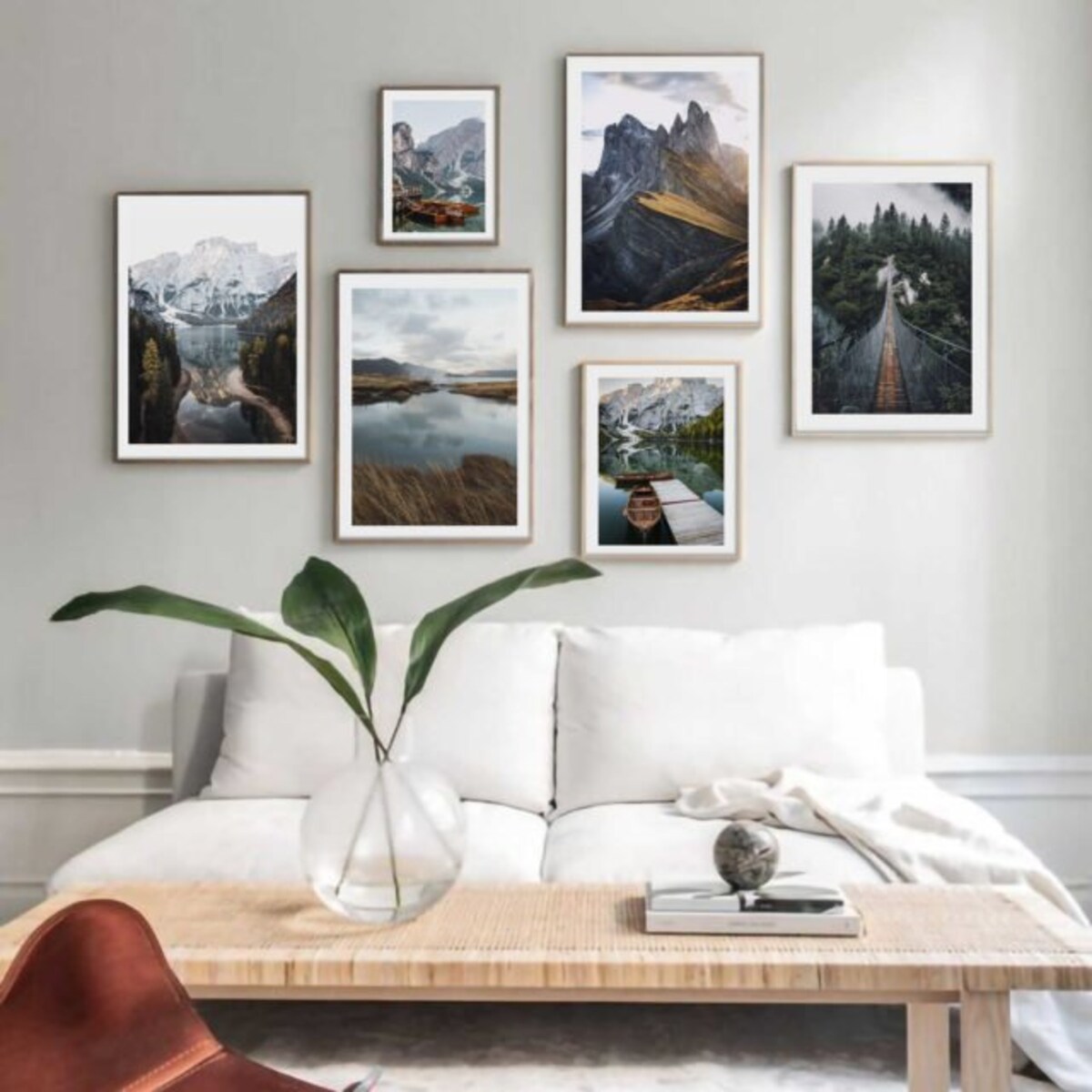 Poster Story, Plakat, Obraz - Trawa Morska nad Jeziorem, wymiary 21 x 30 cm