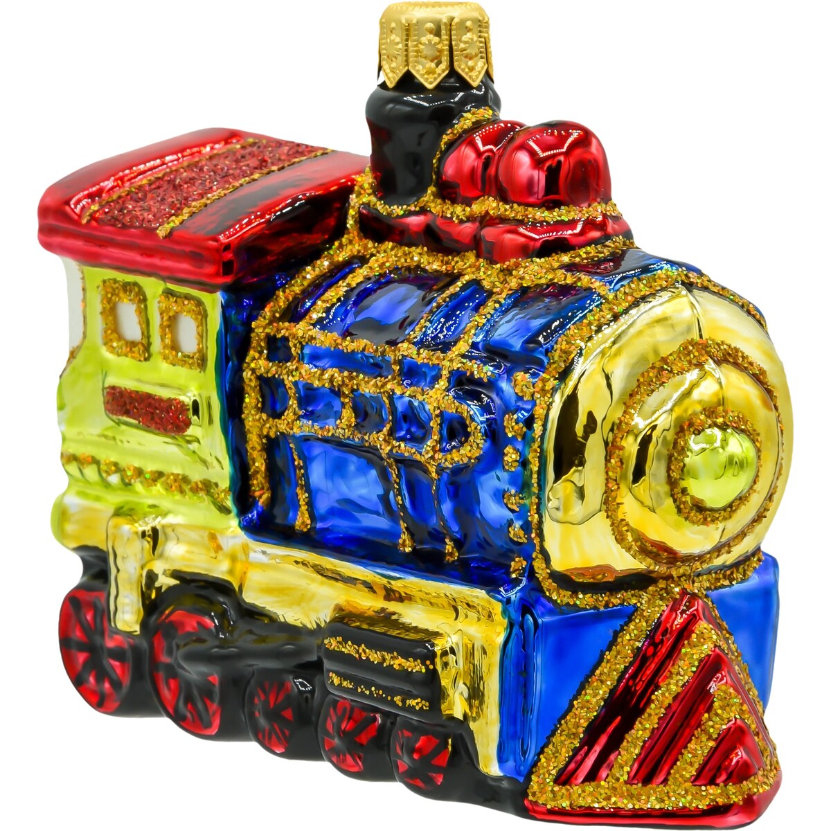 Bombka choinkowa: Kolorowa Lokomotywa: mała