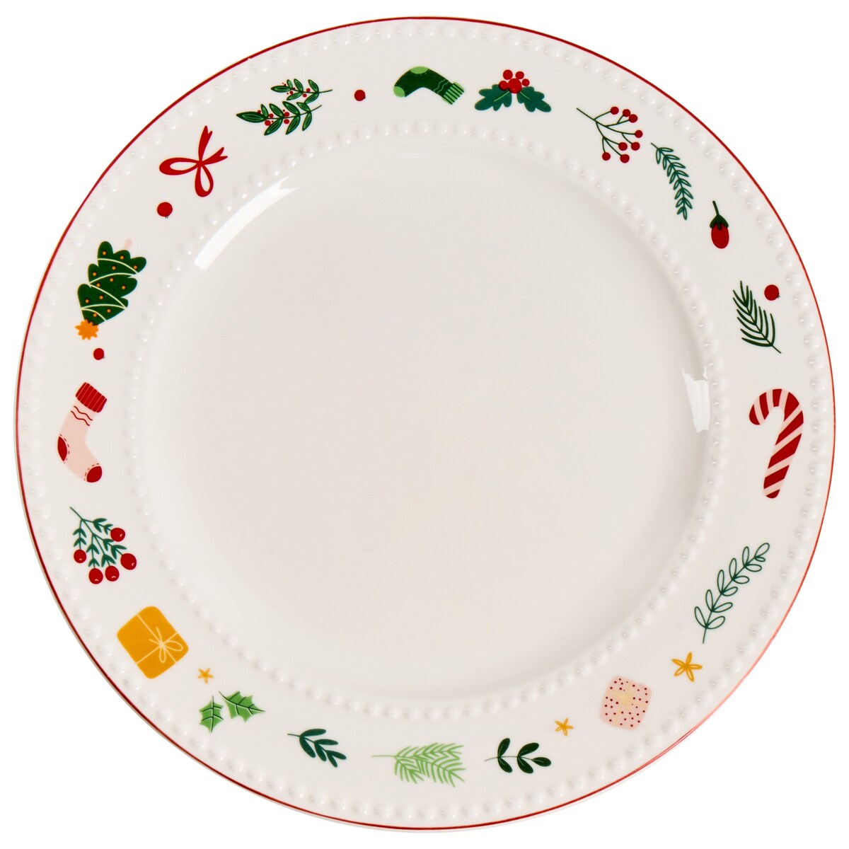Zastawa stołowa 12-częściowa SAFFRON Porcelana Biały