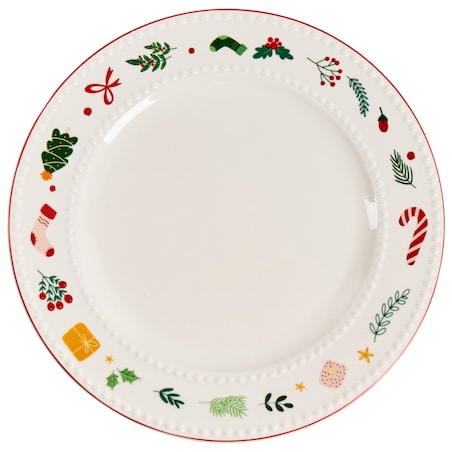 Zastawa stołowa 12-częściowa SAFFRON Porcelana Biały