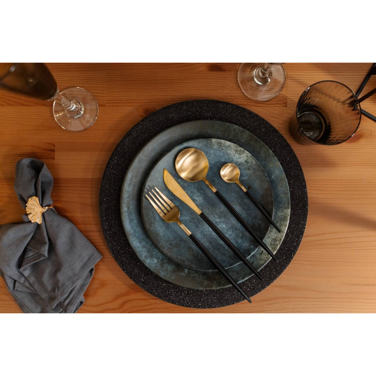 Komplet sztućców IDA dla 6 osób, inox