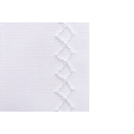 Konsimo CLIMAS Bieżnik plamoodporny, biały/kremowy