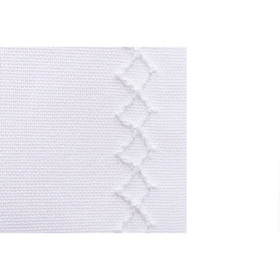 Konsimo CLIMAS Bieżnik plamoodporny, biały/kremowy