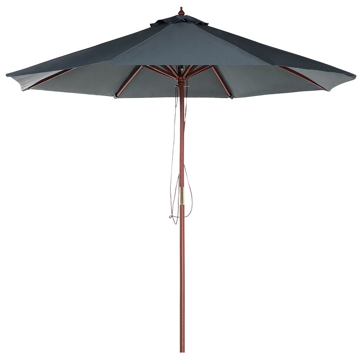 Parasol ogrodowy 270 cm TOSCANA Ciemnoszary