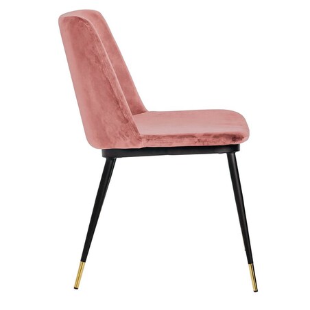 Krzesło do jadalni Diego KH1201100122.PINK King Home tapicerowane różowe