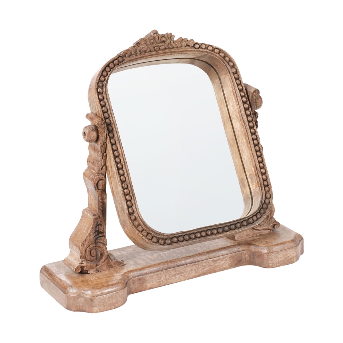 Lusterko kosmetyczne DISZNA Brązowy