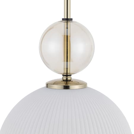 Lampa Wisząca Tk Lighting Sophia Big E27 Biały Klosz Koniakowa Kulka