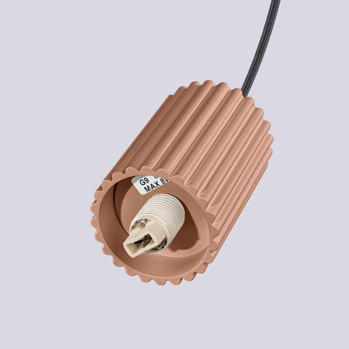 Lampa wisząca HALO 2P mocca