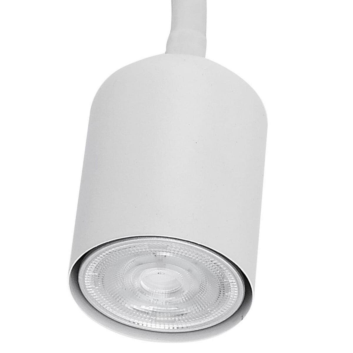 Lampa ścienna do czytania Maja 2535 TK Lighting abażur tkanina biała
