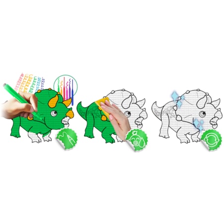 Mata edukacyjna piankowa dywan do malowania 92x120 cm zmywalna Ricokids