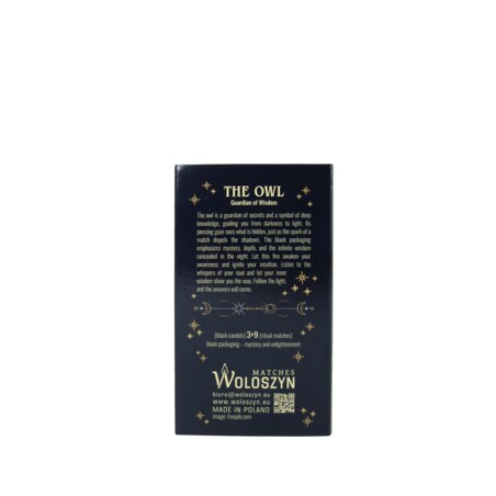 Zestaw rytualny SOWA (zapałki+świece)