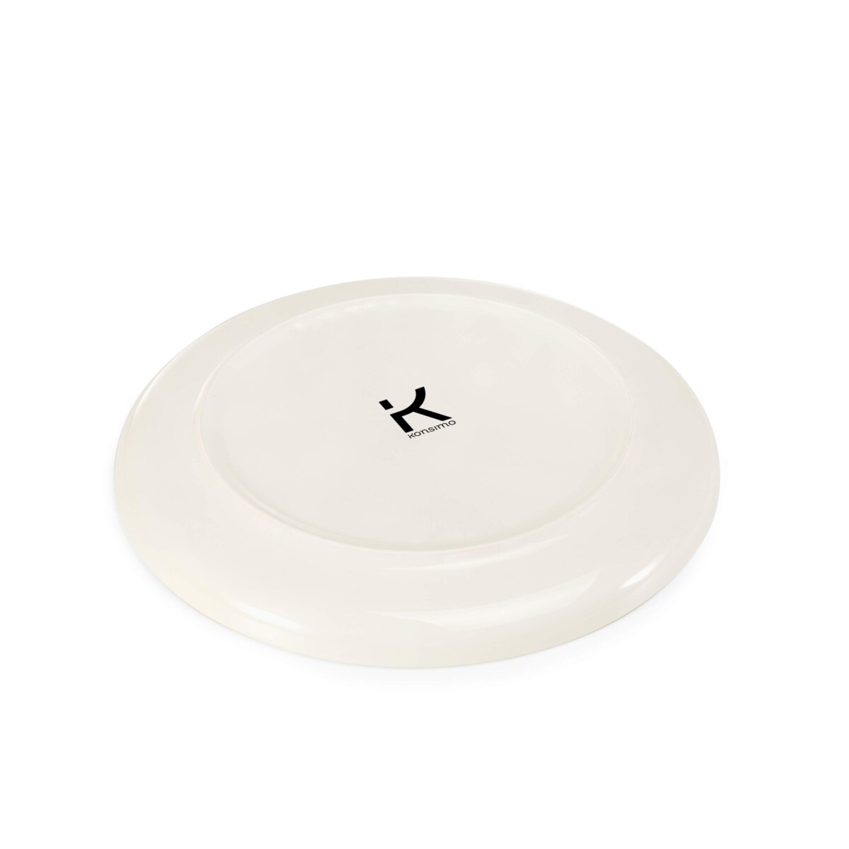 SORINA Talerz deserowy 6 sztuk, kremowy