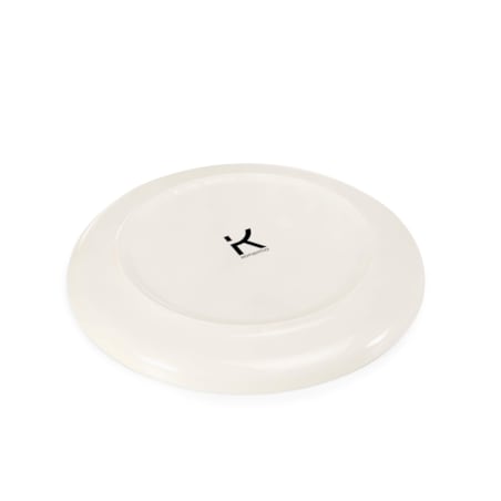 SORINA Talerz deserowy 6 sztuk, kremowy