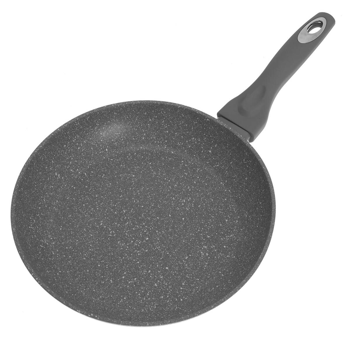 Patelnia granitowa z pokrywką 26cm indukcja gaz KLAUSBERG Marmo Grey