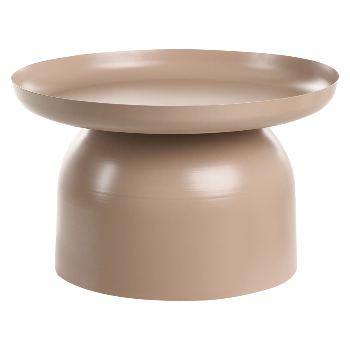 Stolik kawowy TORRENS Metal Beżowoszary