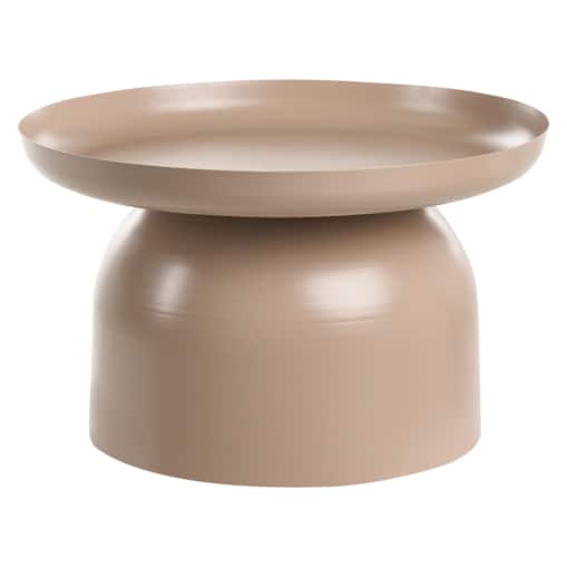 Stolik kawowy TORRENS Metal Beżowoszary