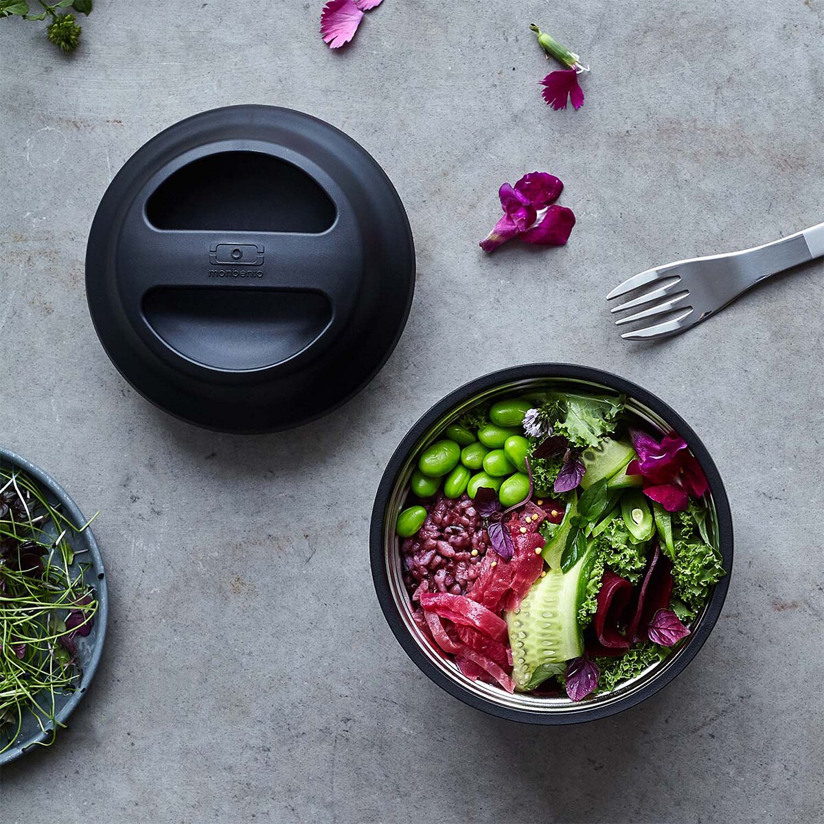 Termos obiadowy NEW Black Onyx Element, 550 ml, Monbento