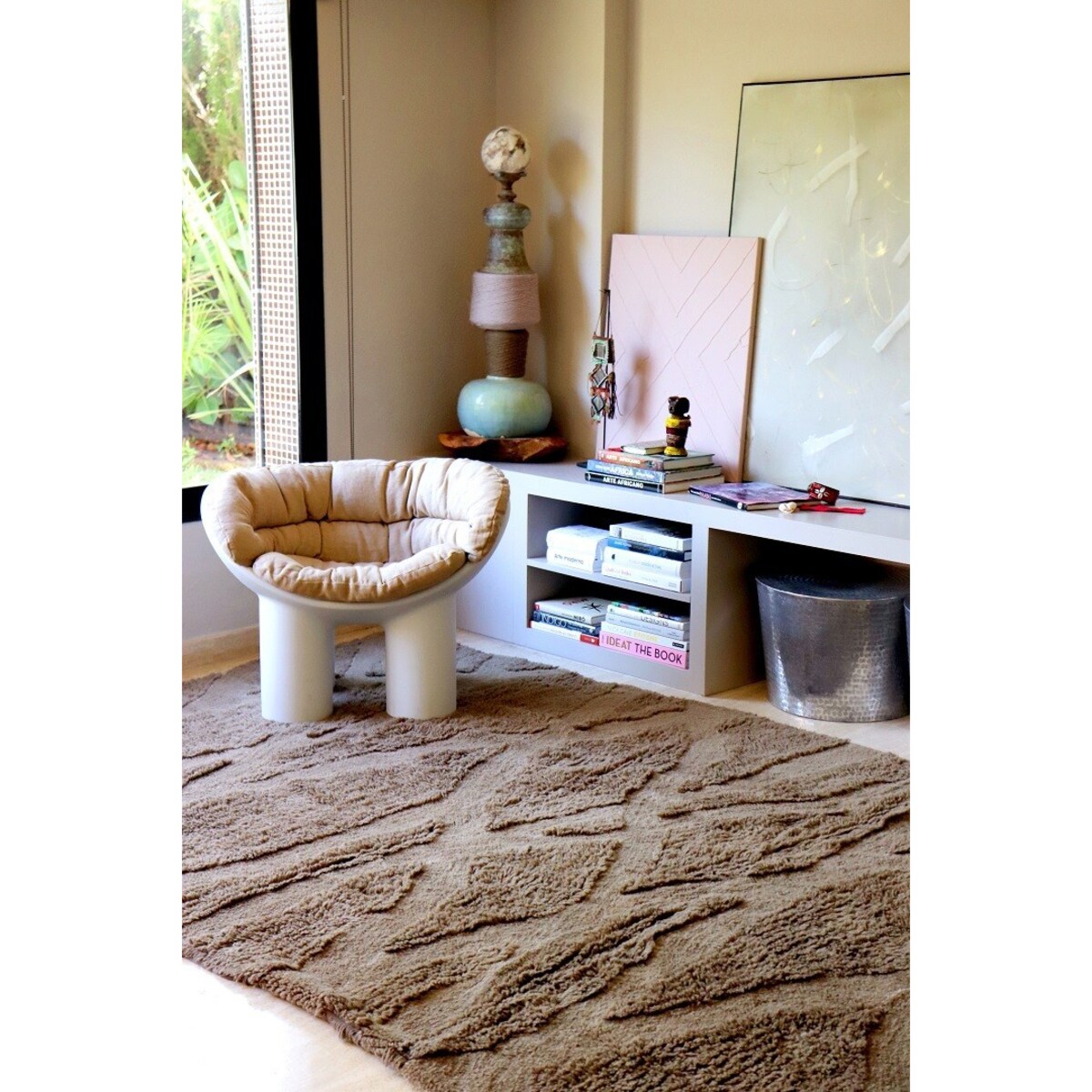 Dywan wełniany Enkang Acacia Wood 170x240 cm Lorena Canals