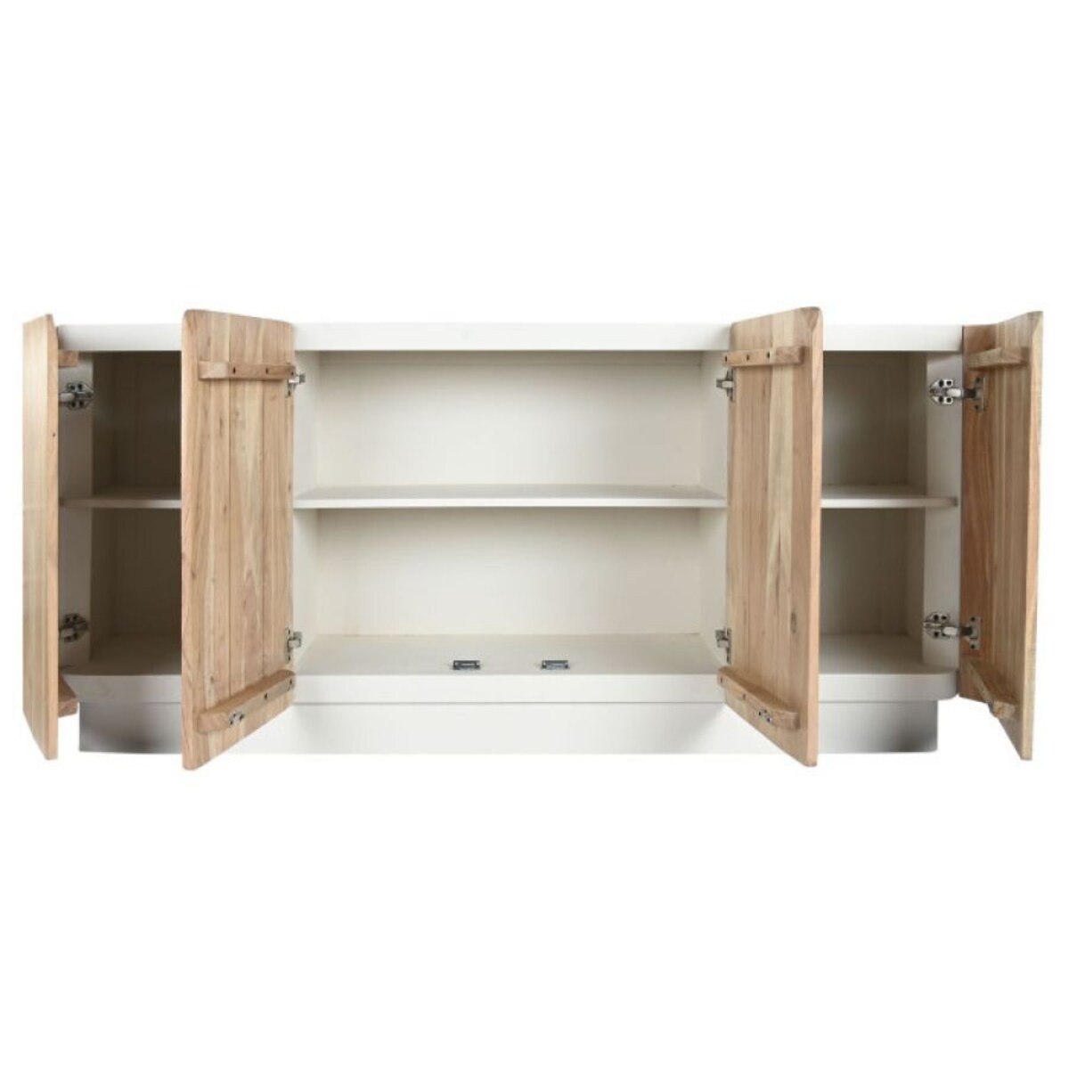 Komoda z drewna mango i akacji 80x170x40 cm AKASJA