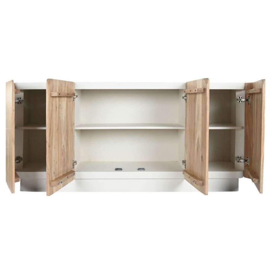 Komoda z drewna mango i akacji 80x170x40 cm AKASJA