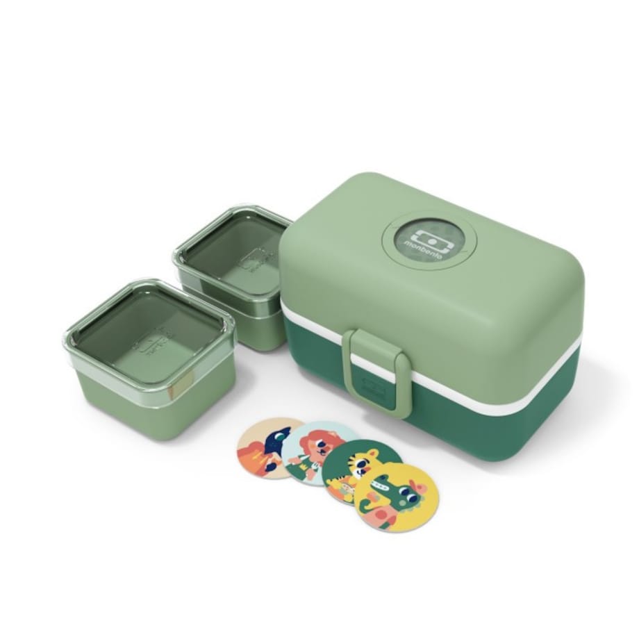 Lunchbox dziecięcy Green Forest Tresor, 800 ml, Monbento