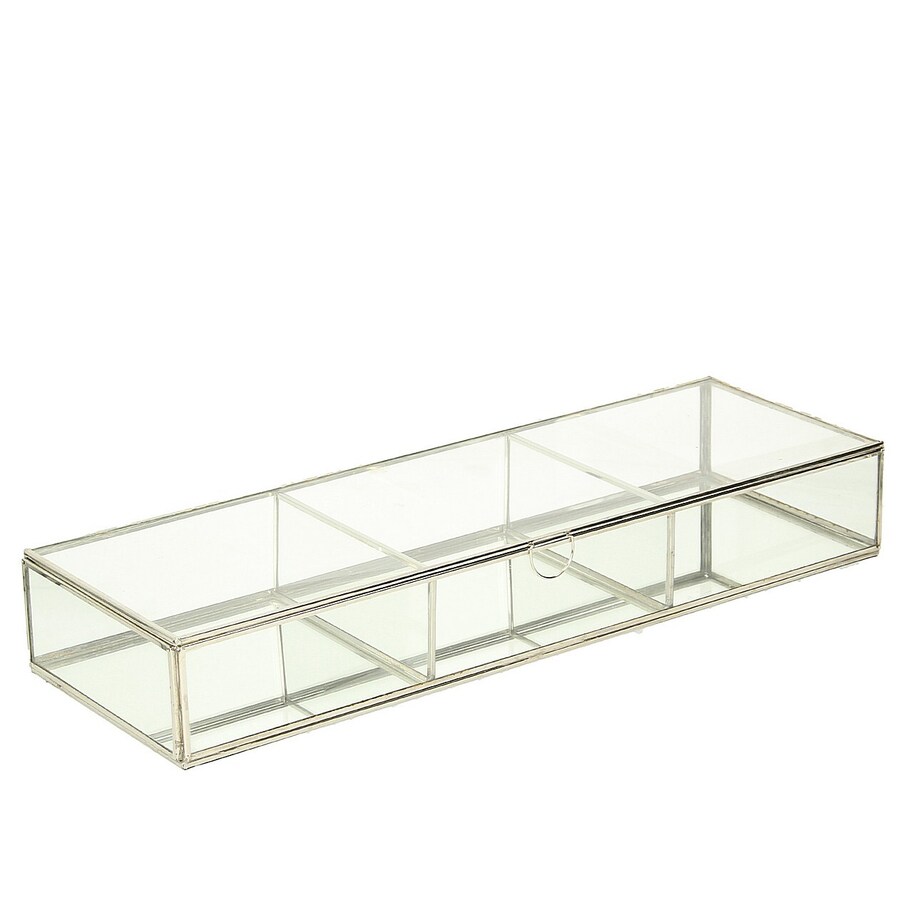 Szklana szkatułka Alessia 50x17x7,5cm, 50 x 17 x 7,5 cm