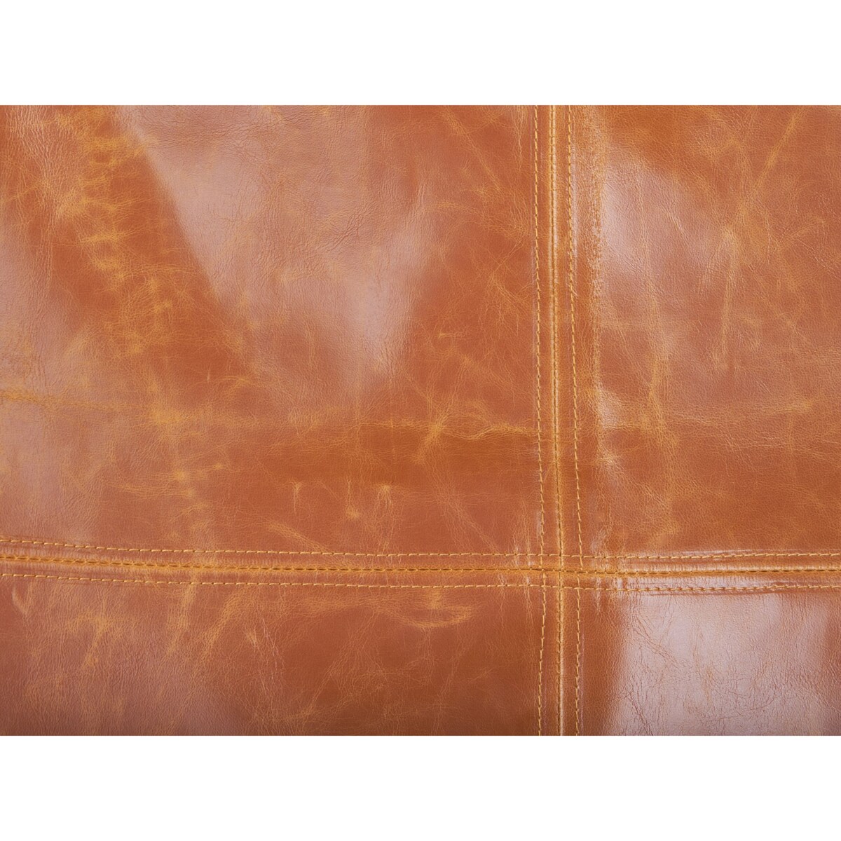 Fotel ekoskóra brązowy NYBRO